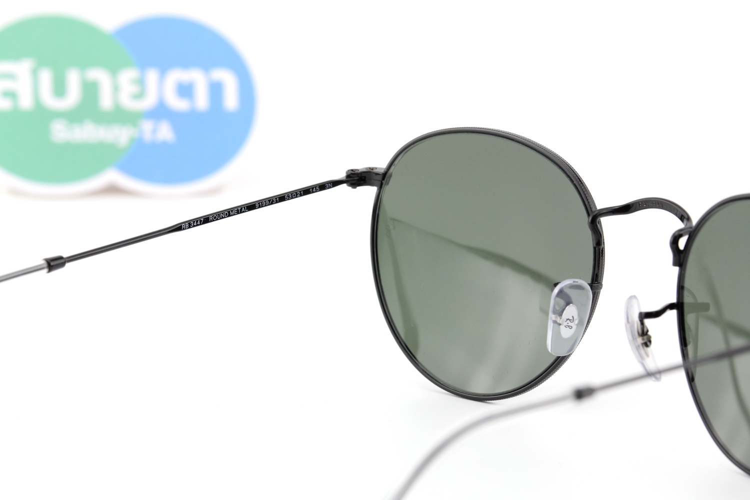 RayBan Round Metal RB3447 919931 Legend Gold