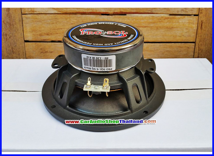 ลำโพงเสียงกลาง 6.5 นิ้ว PRO SQL 6 SQ BLACK