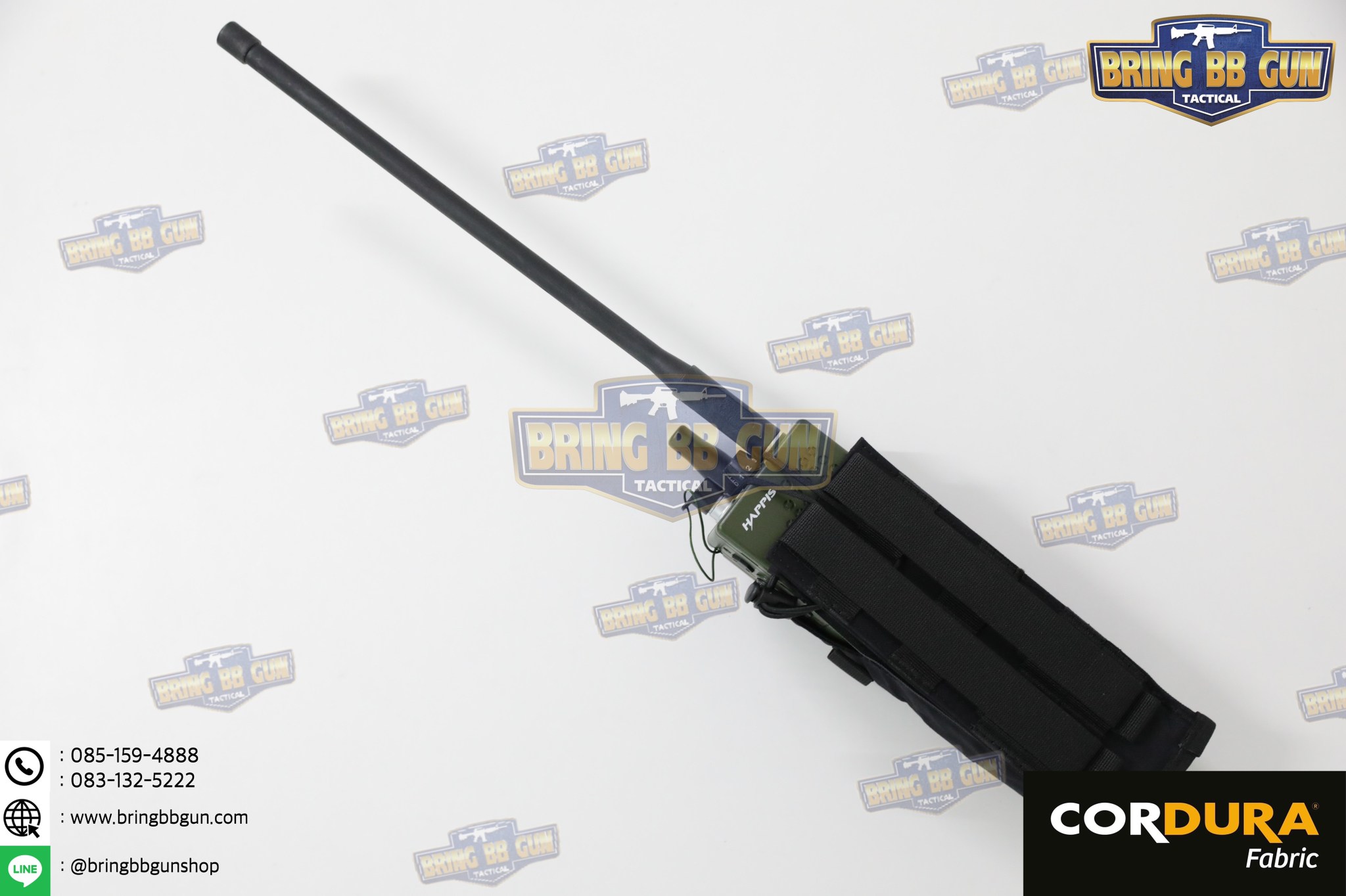 เพ้าวิทยุสื่อสาร สำหรับวิทยุ PRC-152 ซองวิทยุสื่อสารแบบผ้า (PRC-152 drop-down Radio Pouch) (Radio Holder)