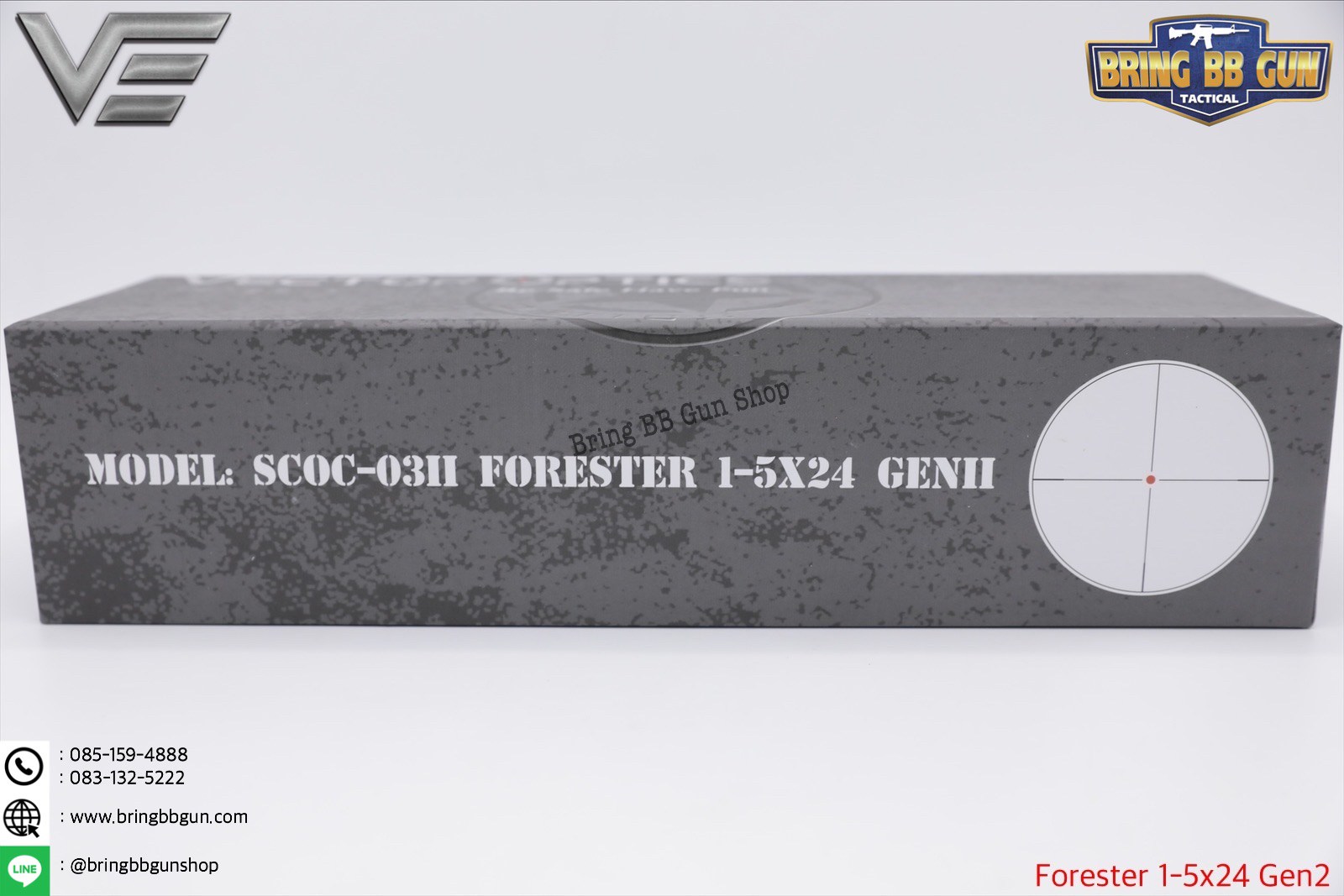 สโคปยิงไว ยี่ห้อ Vector Optics รุ่น Forester 1-5x24 Gen2 (Vector Optics Forester 1-5x24 Gen2)