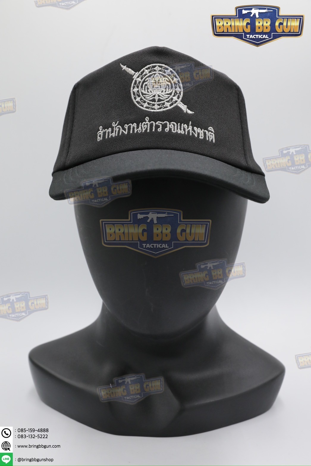 หมวกแก๊ปปักลายหน่วยงานต่าง เกรดพรีเมี่ยม (Version 2) Cap