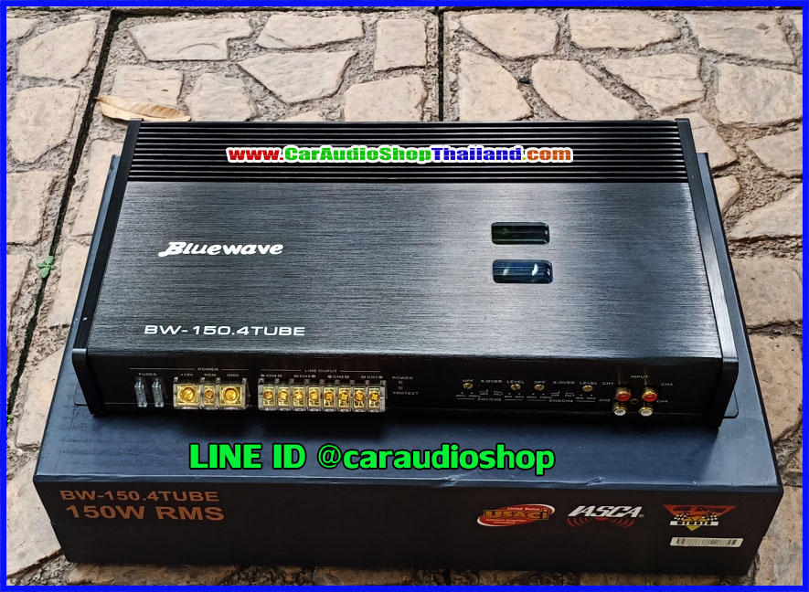 แอมป์หลอดคุณภาพสูง 4 CH BLUE WAVE 150.4 TUBE