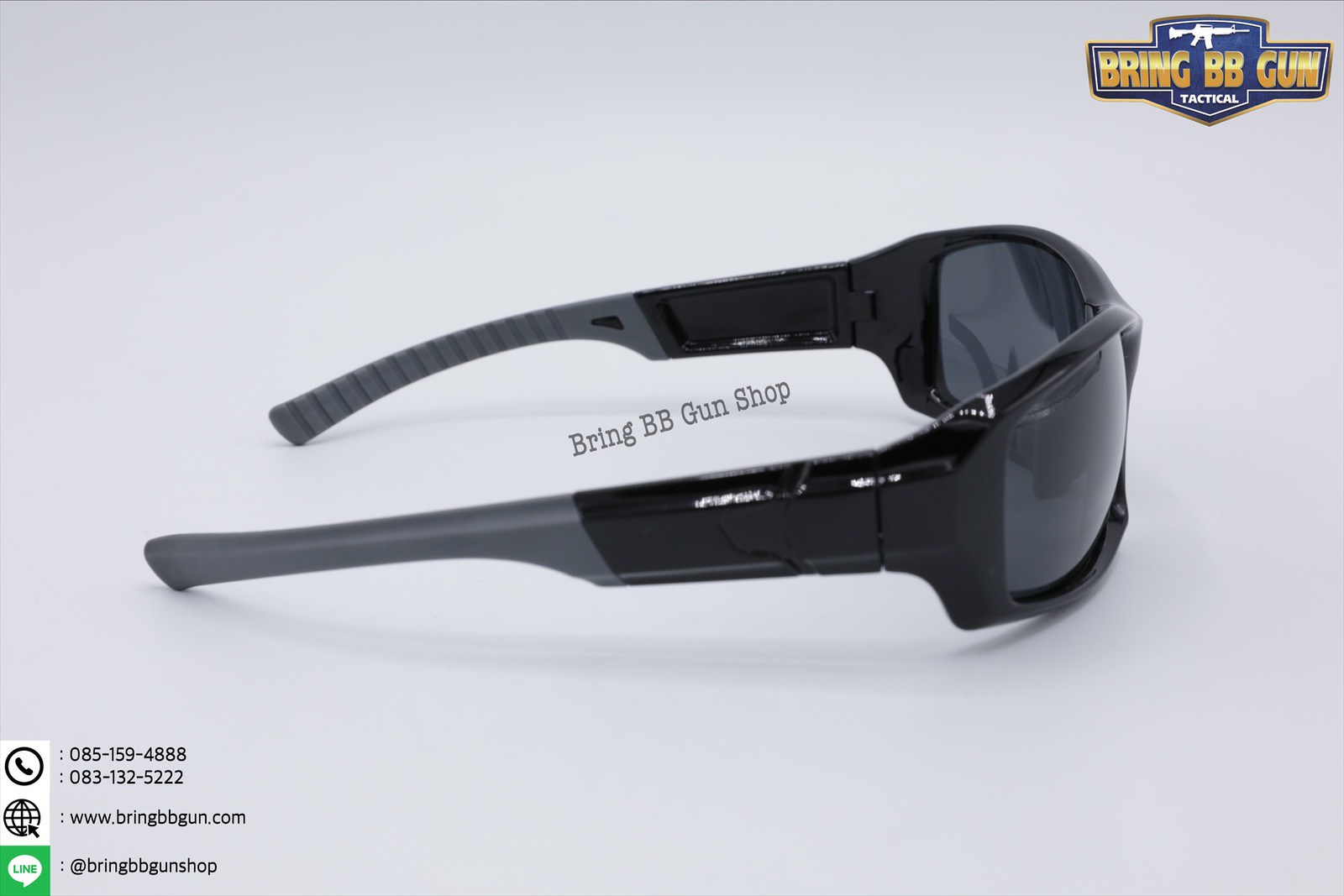 แว่นกันแดด เลนส์ Polarized (เลนส์โพลาไรซ์) รุ่น ทรงสปอร์ต 02