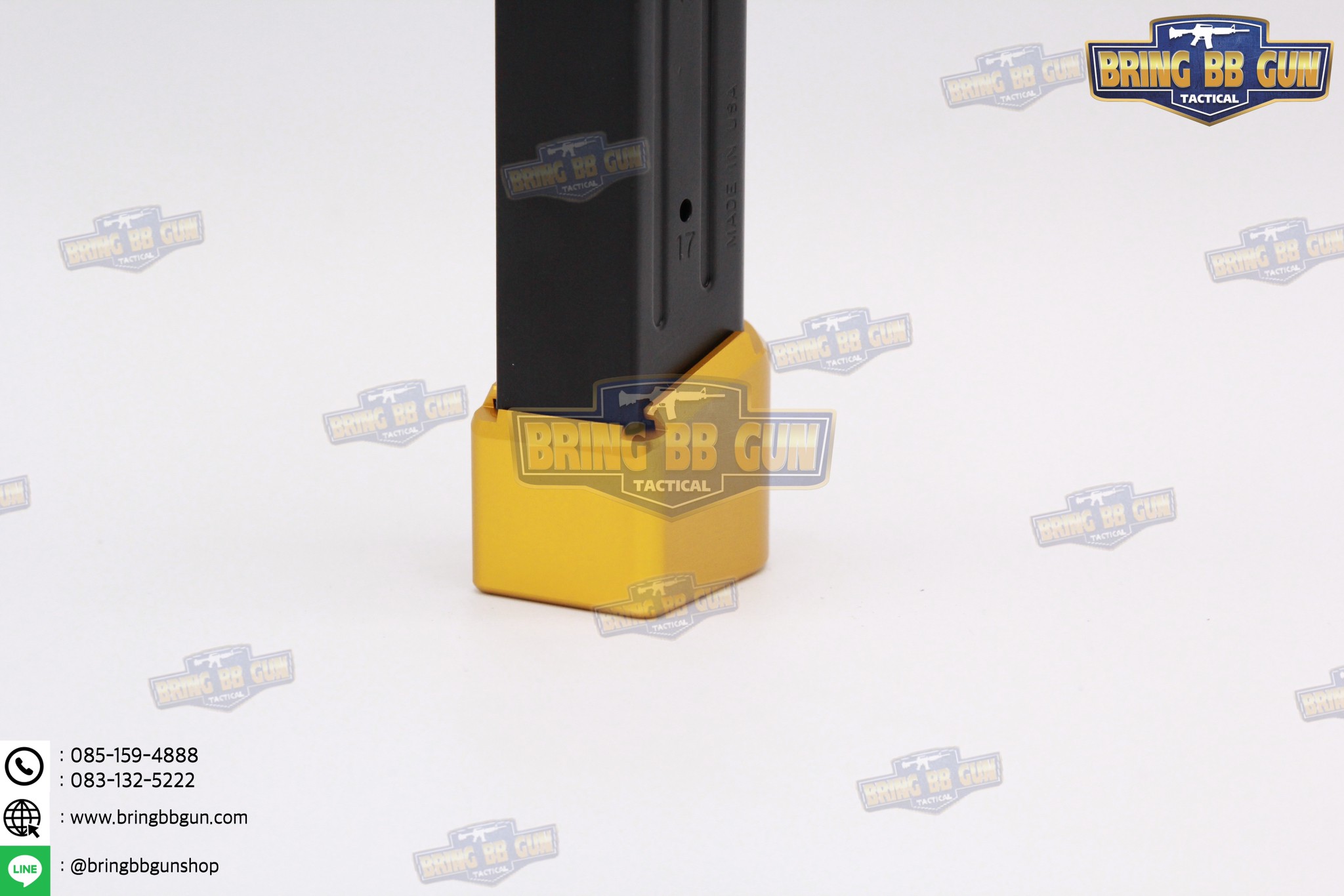 ส้นแม็คกระซีนปืน Sig Sauer P320 (+5) งานอลูมิเนียม