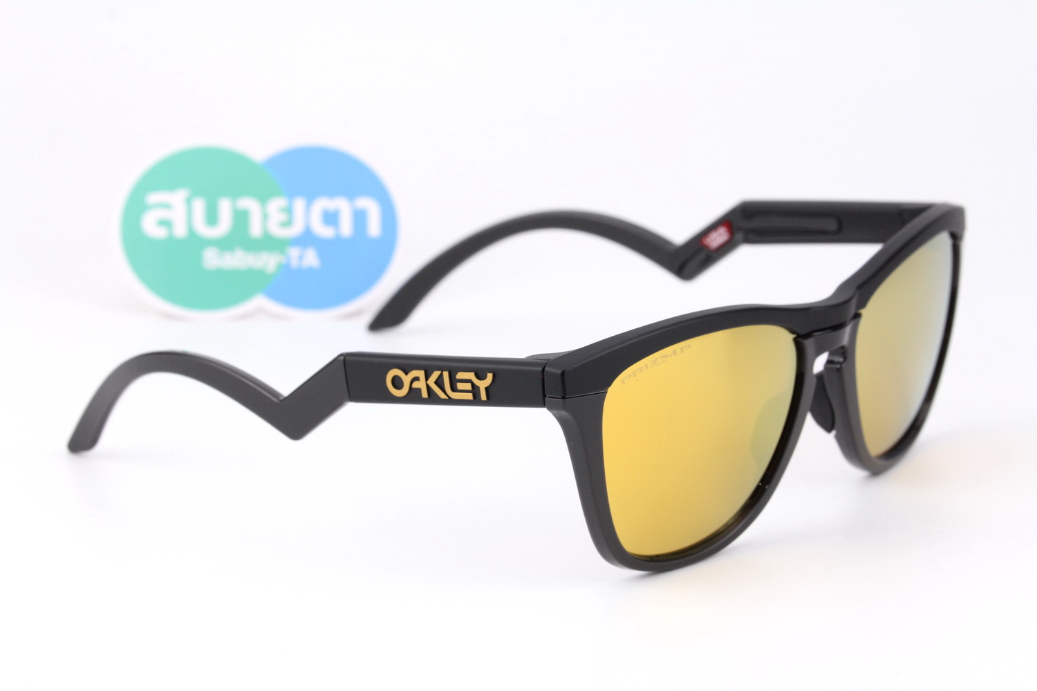 Oakley Frogskins Hybrid Prizm 24K Polar/Matte Black SKU#OO9289-06