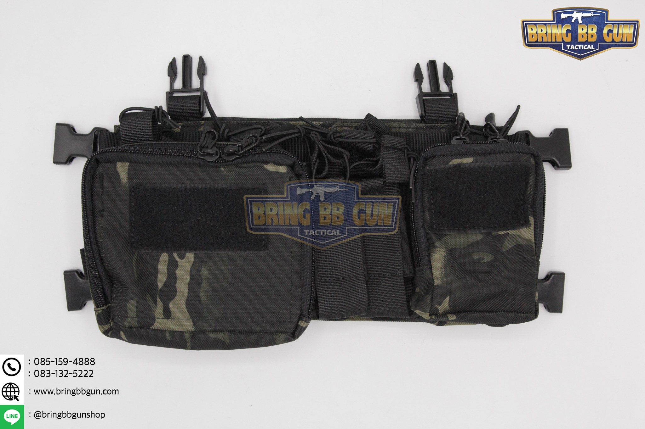 เอี่ยม M4 Chest Rig สายโยงบ่า