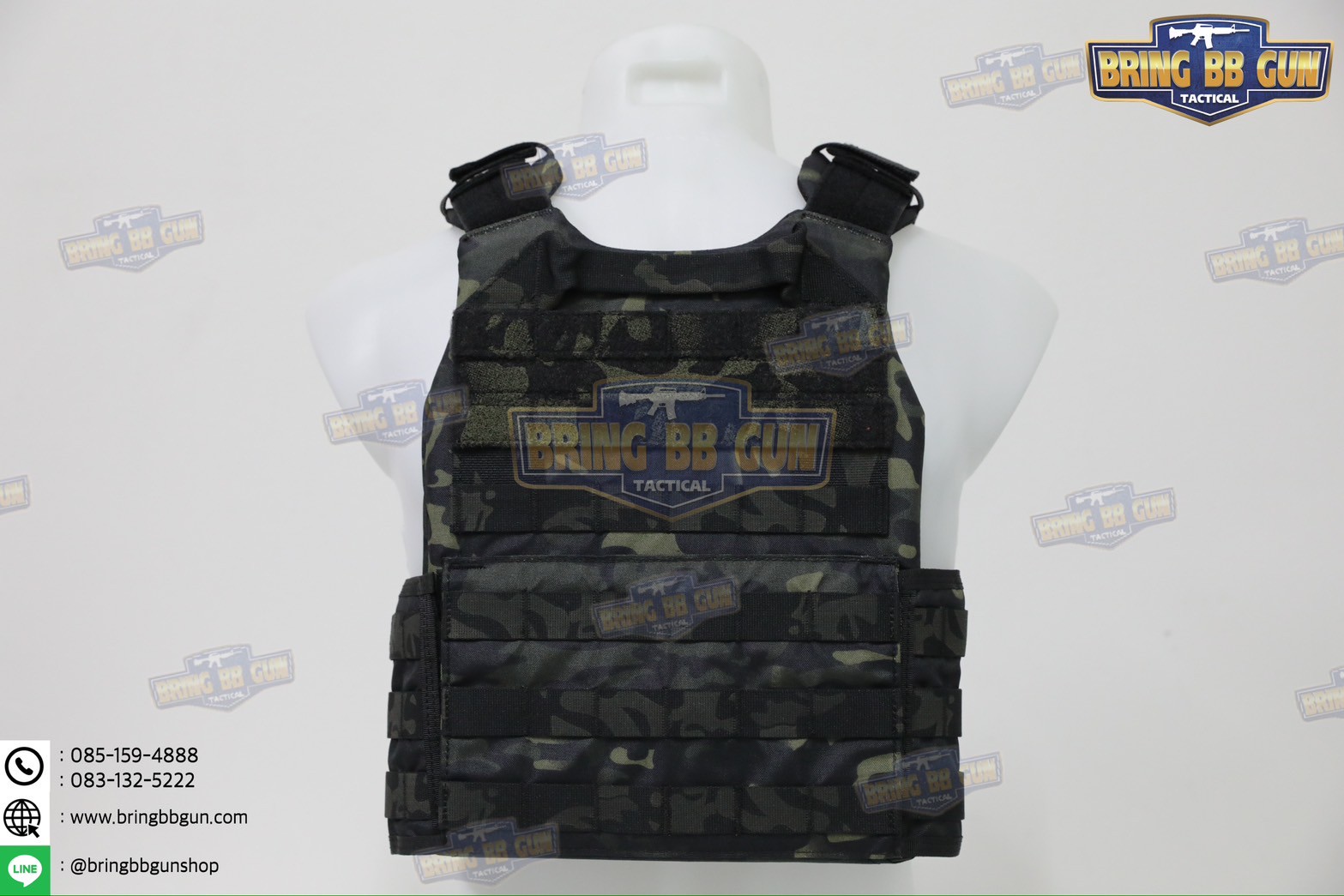 เสื้อเวส รุ่น 6094QRC (ปลดไว) (เวส6094 ปลดไว4จุด)(QRC Ver.2)