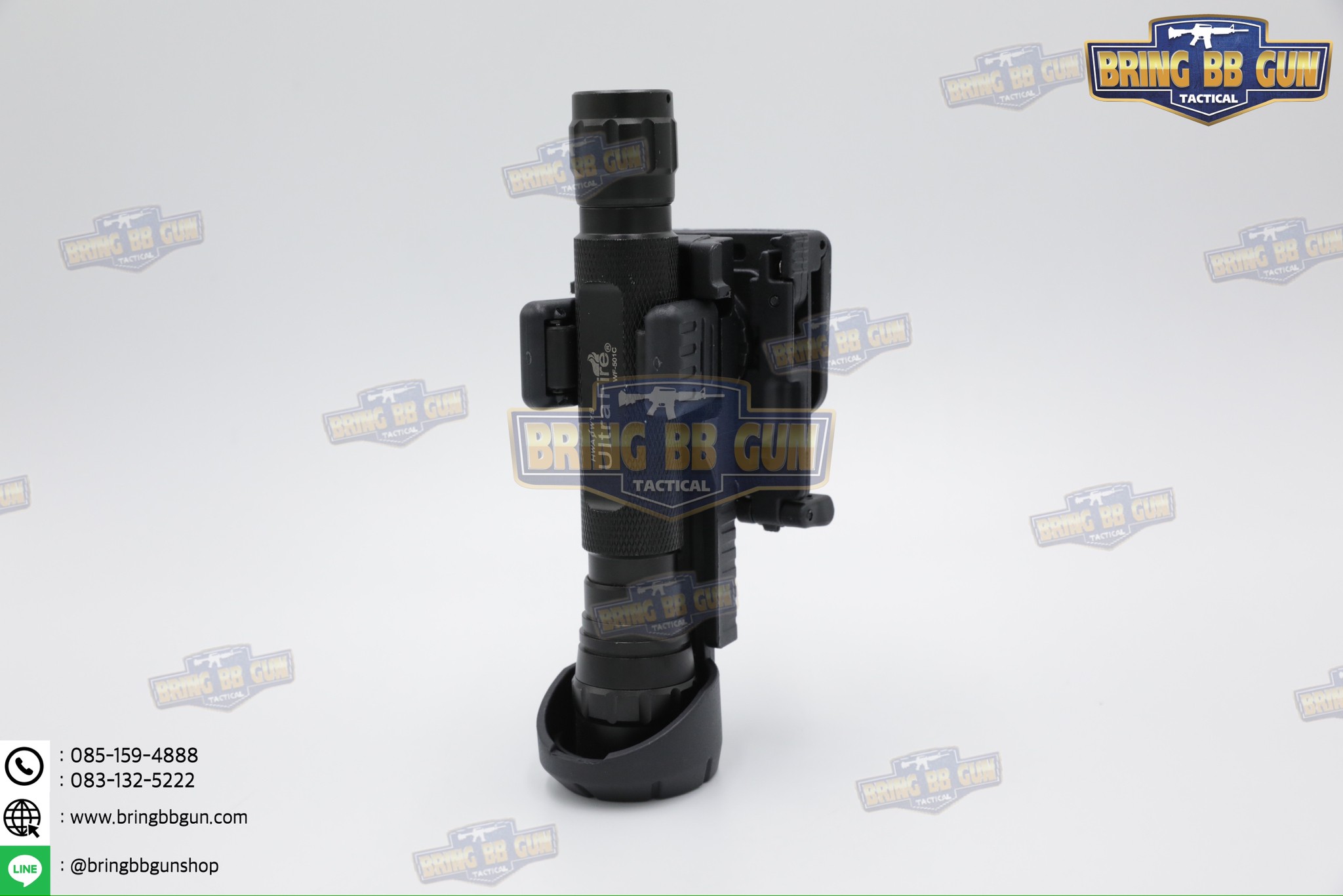 ซองไฟฉายแบบปลดไว รุ่น TR (Tactical Quick Draw Flashlight Holster) (Tactical Flashlight Holder)