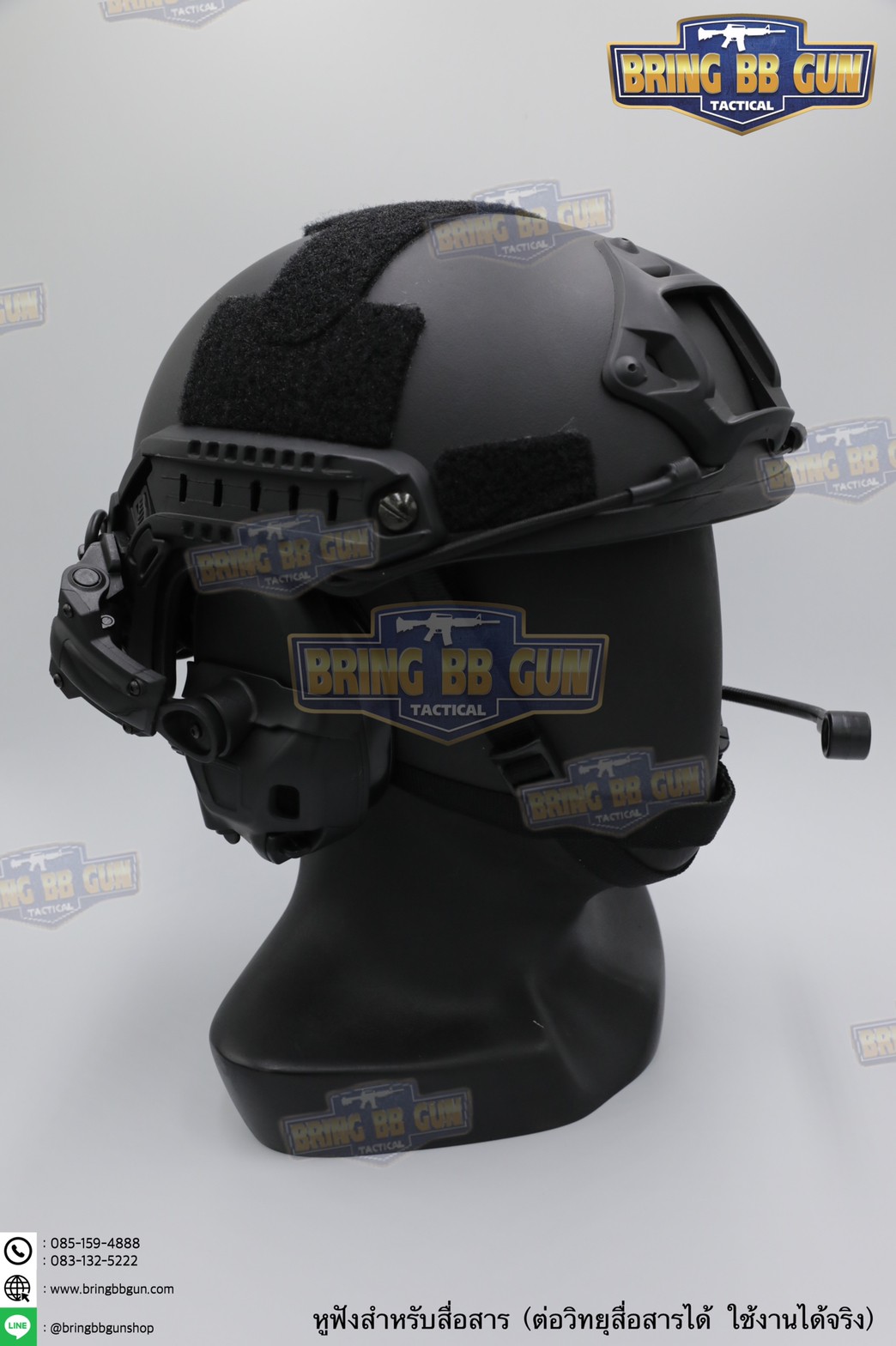 หูฟังสื่อสาร ทรง Ops-Core AMP (FCS AMP tactical communication shooting headset) (AMP)