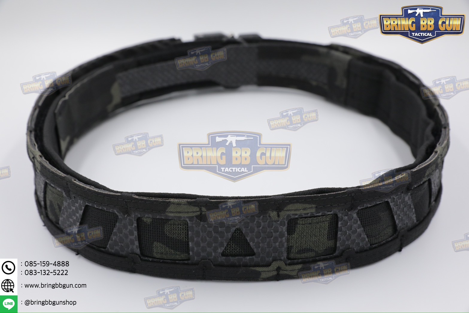 เข็มขัดแม่เหล็กยุทธวิธี Magnetic Battle Belt (เข็มขัด Tactical ทรง Magnetic Battle Belt) (เข็มขัด2ชั้น) (Magnetic Battle Belt) (Tactical Belt) (Agilite)