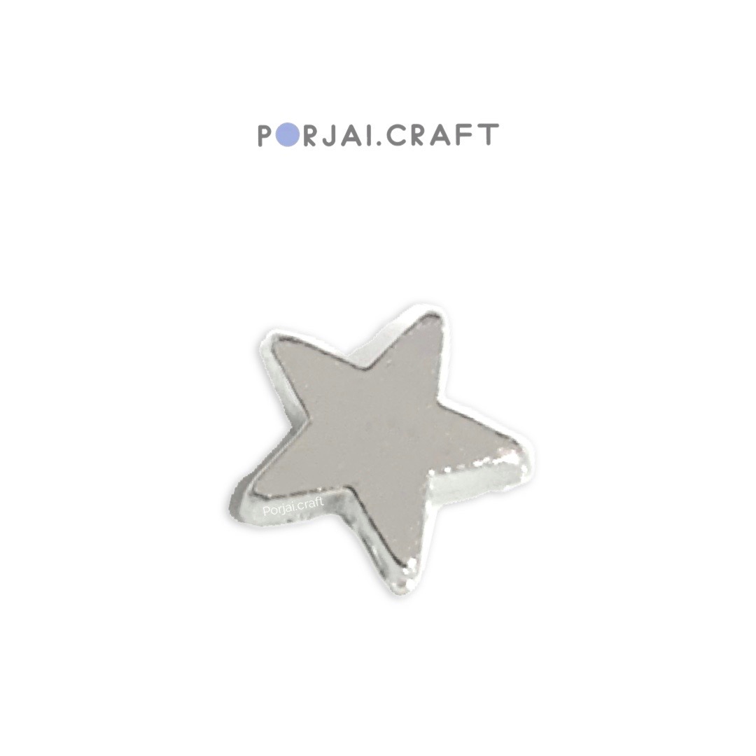 ลูกปัดดาว เงิน ทอง Star Beads