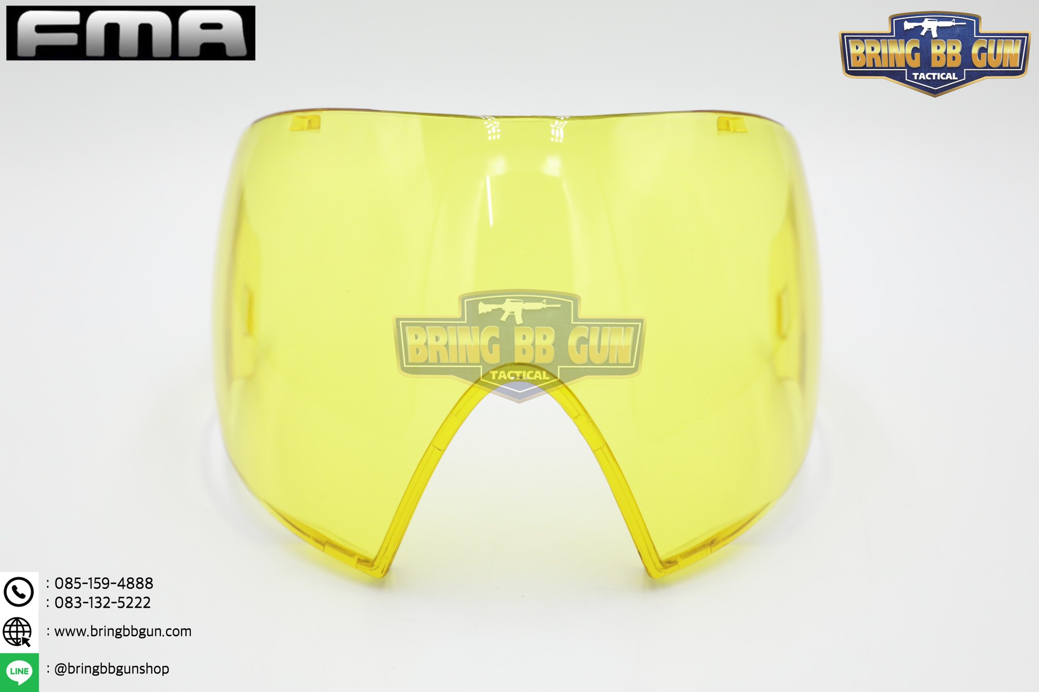 เลนส์หน้ากาก F1 ยี่ห้อ FMA รุ่น เลนส์1ชั้น