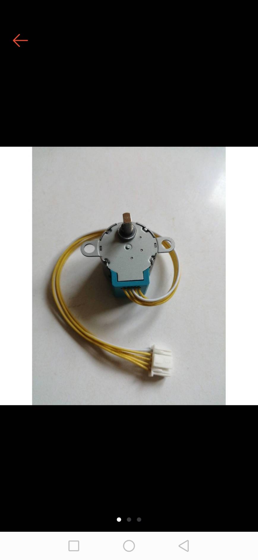 0000094 มอเตอร์ สวิง โตชิบ้า แอร์ 43T21461 ยี่ห้อโตชิบา MOTOR TOSHIBA มอเตอร์บานสวิง