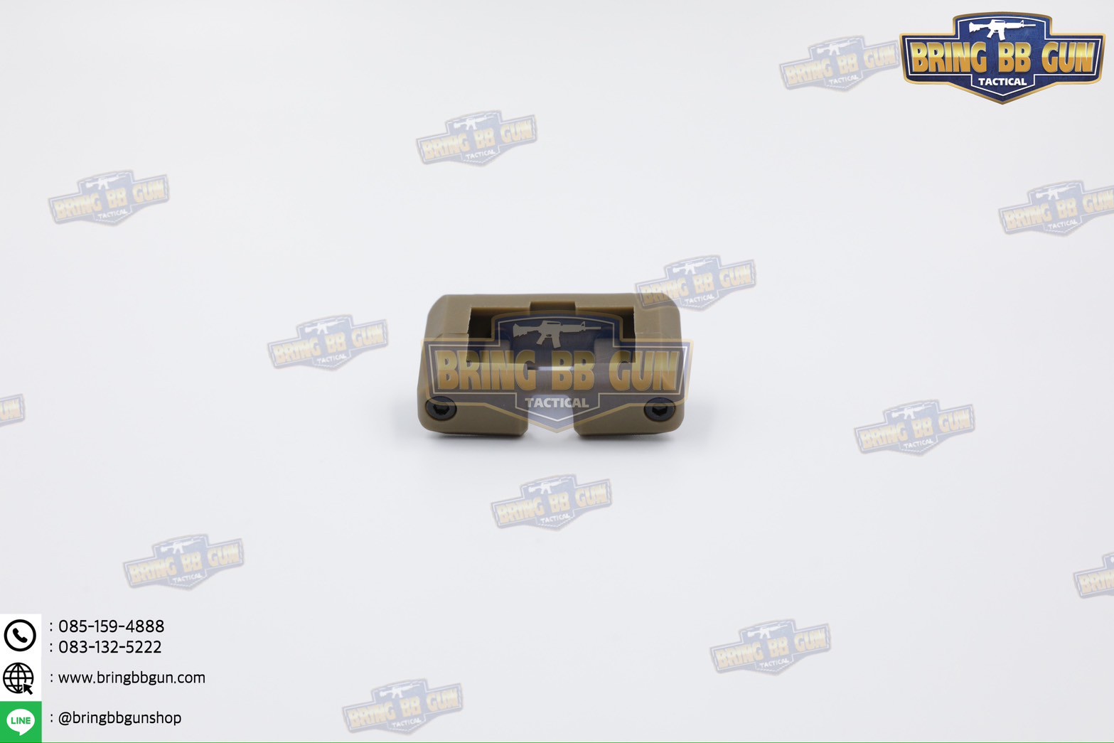 เคสสวิตซ์หางหนูแบบคู่ จับราง Picatinny (เอียง45องศา) (เคสสวิตซ์หางหนู2ทาง) (Dual Picatinny Offset for Modbutton Lite)