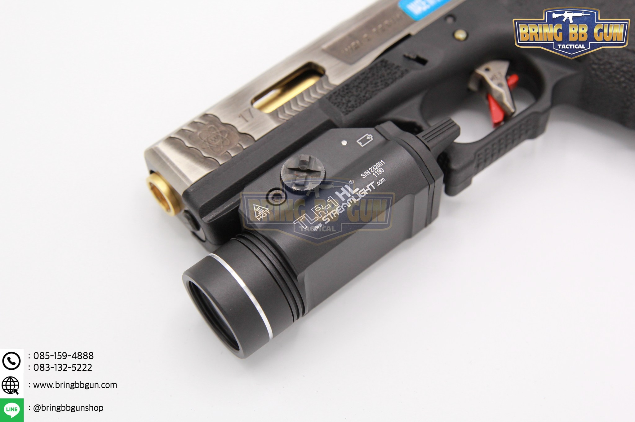 ไฟฉายติดปืน ทรง Streamlight รุ่น TLR-1