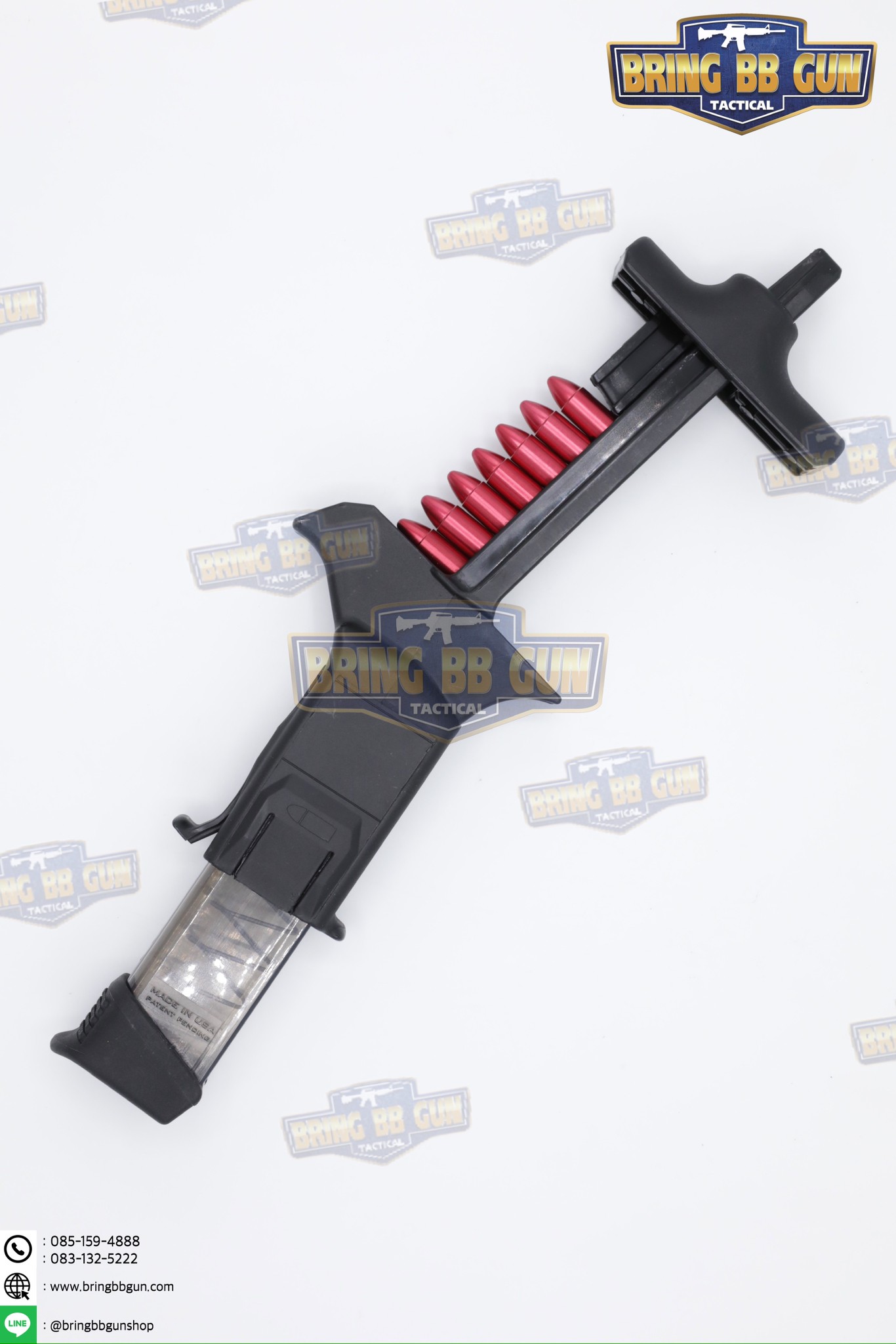 C.A.M. Speed Loader 9mm. โหลดเดอร์กระสุนปืนสั้นขนาด 9mm.
