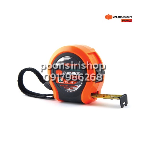 PUMPKIN PRO ตลับเมตร ORIGIN สีส้ม ขนาด 3.5 ม.x 16 มม. / 5.0 ม. x 19 มม.