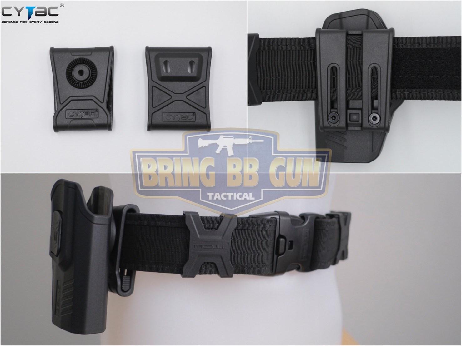 เพลตร้อยเข็มขัด แบบ Belt Loop ยี่ห้อ Cytac