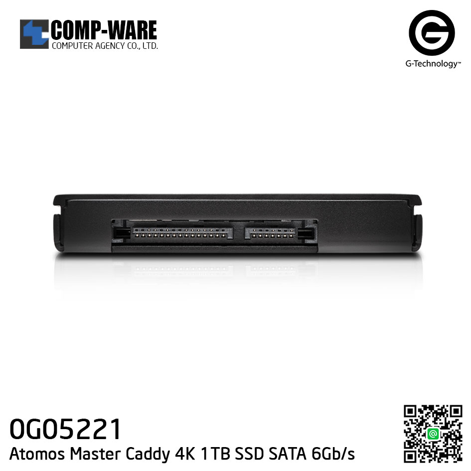 G-Technology Atomos Master Caddy 4K 1TB SSD SATA 6Gb/s Hard Drive - Black (0G05221)
