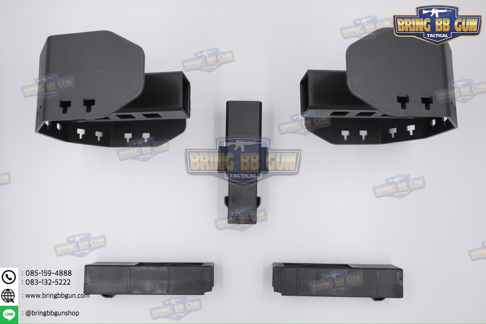 แท่นวางหมวก-เสื้อเวส-เข็มขัด (เสาแขวนหมวก-เสื้อเวส-เข็มขัด) (ที่แขวนอเนกประสงค์) (Equipment Display Stand)