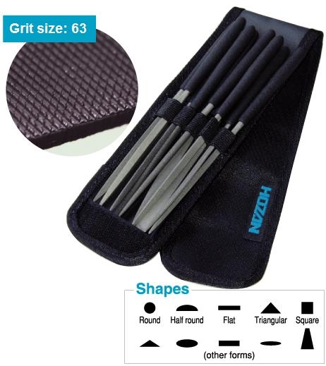 ชุดตะไบ Hozan K-215