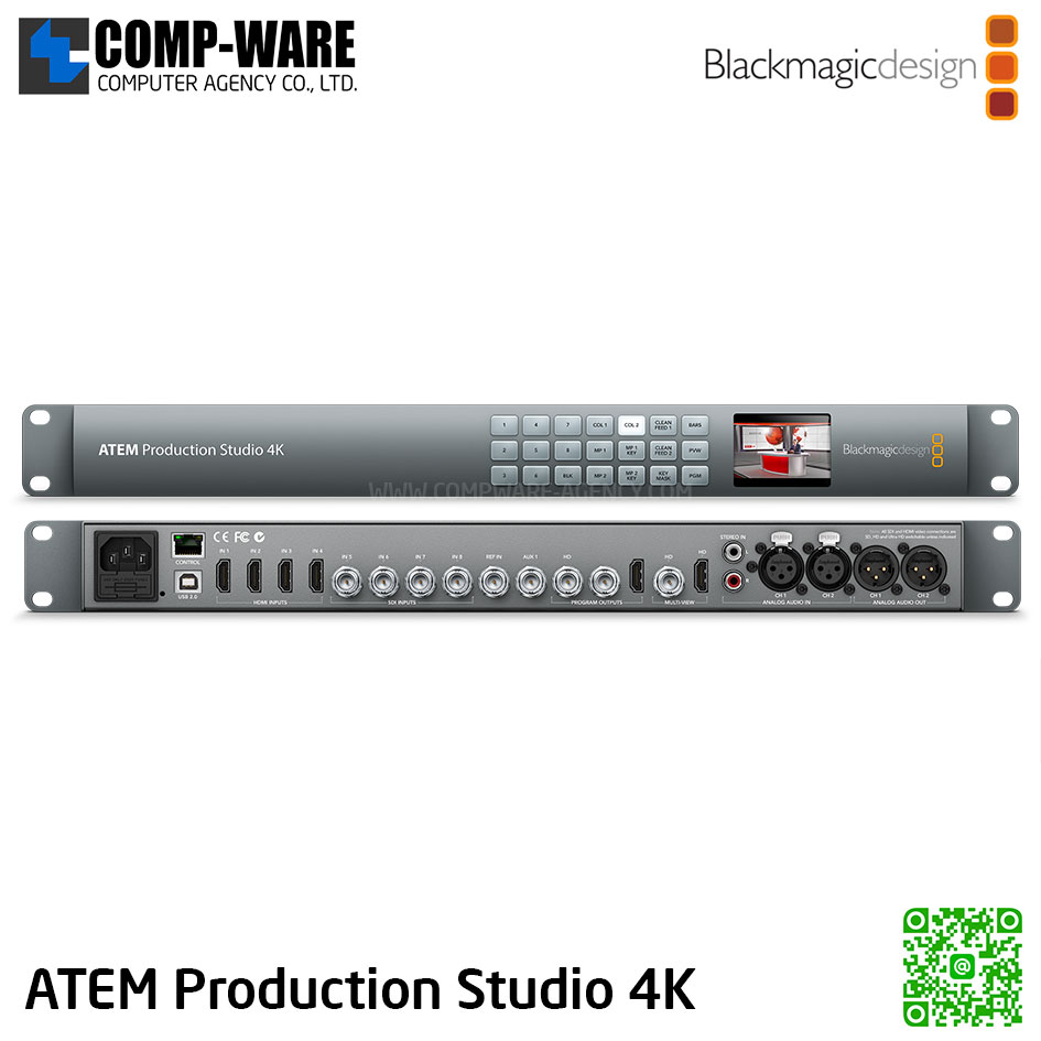 Blackmagic ATEM Production Studio 4K - รับประกัน 1 ปี