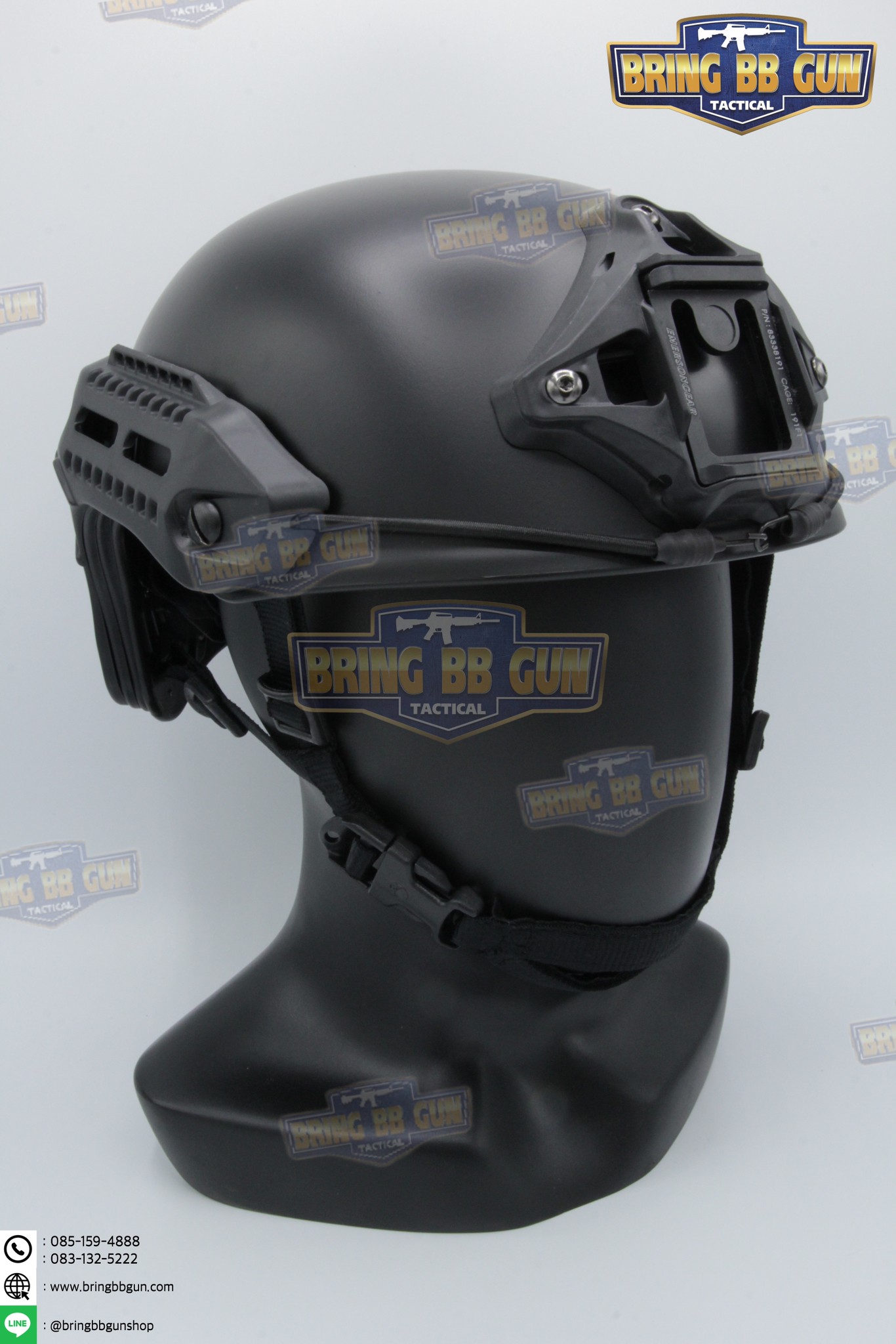 หมวก Fast ทรง MK ยี่ห้อ Emerson (หมวกฟาส) (MK Style Tactical Helmet) (MK Helmet)