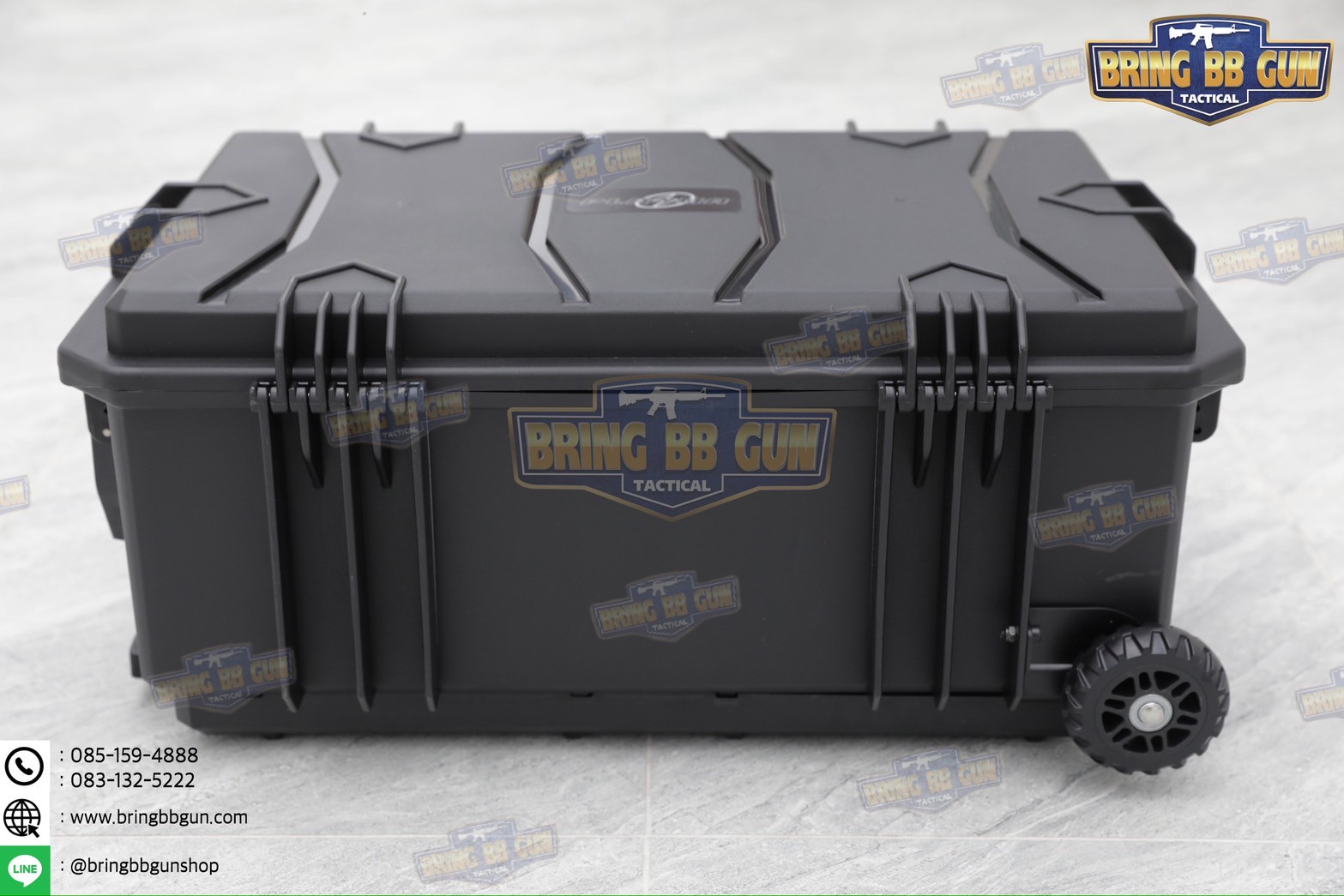 กล่องปืนสั้นแบบมีล้อลาก Plasma Case รุ่น P05 (SW1022C-R) (เคสกันกระแทรกแบบมีล้อลาก Plasma) (กล่องกันกระแทก)