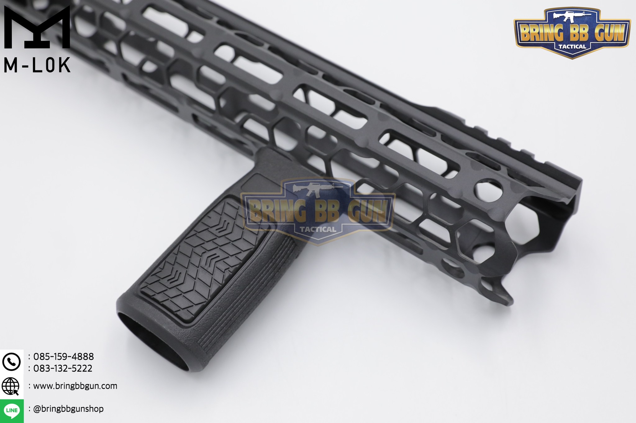 กริ๊ปมือหน้า Daniel Defense รุ่น Enhanced M-Lok (DANIEL DEFENSE ENHANCED M-LOK VERTICAL FOREGRIP)