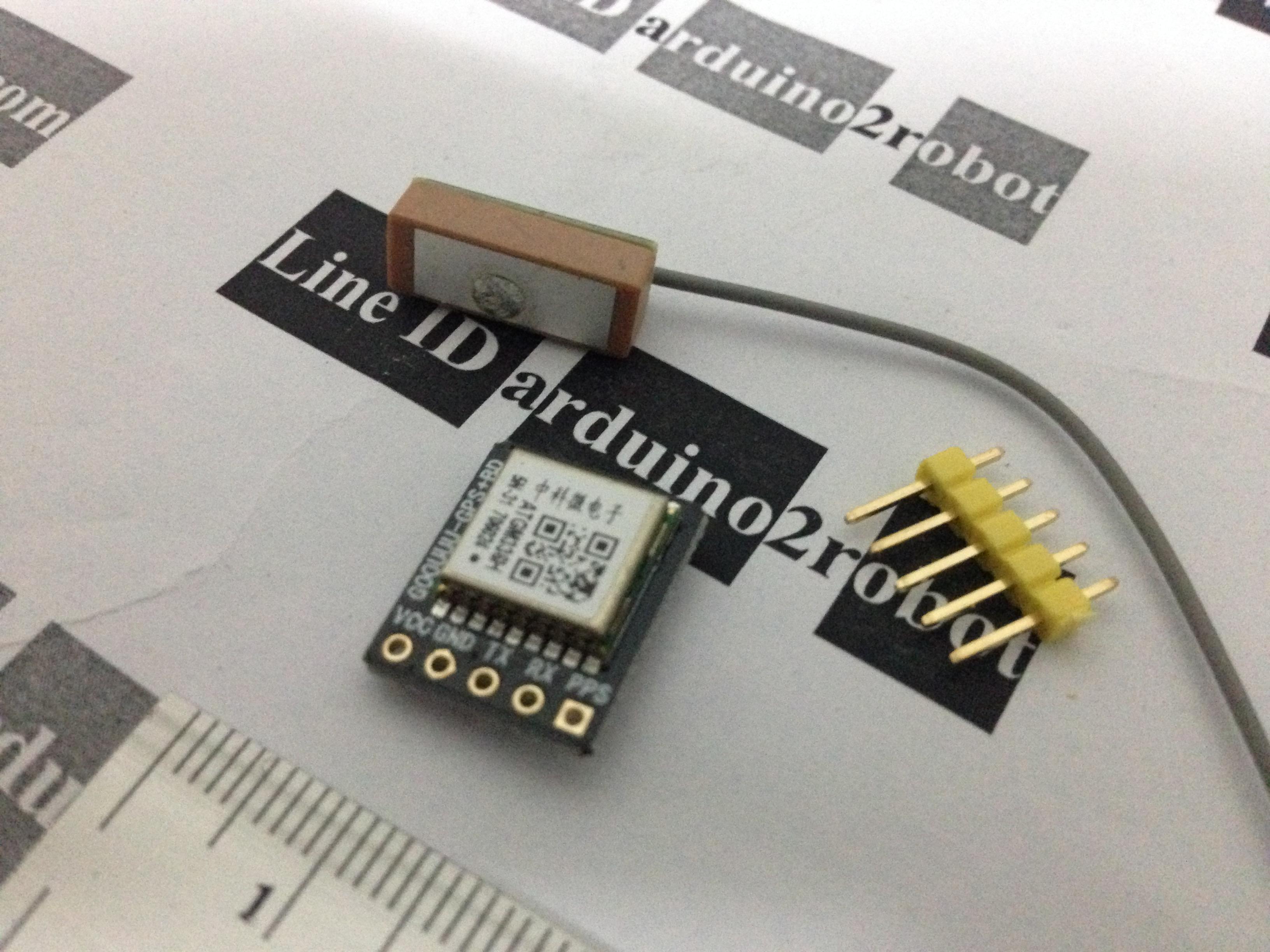 GPS ATGM336H GPS Module with Antenna replacement NEO-6M / NEO-M8N โมดูล GPS ATGM336H พร้อมสายอากาศ