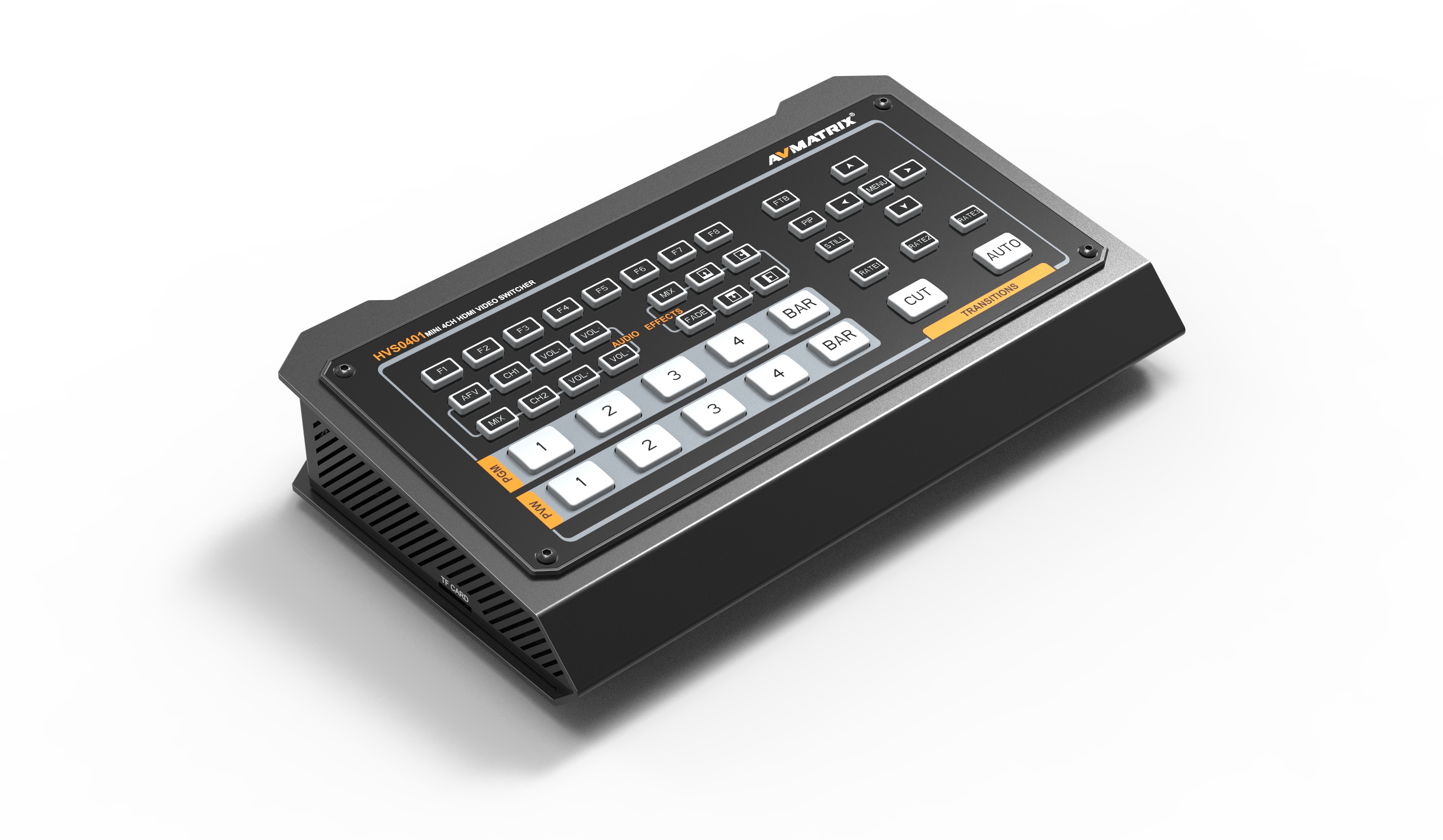 HVS0401 AVMatrix 4 CH HDMI Live Streaming Video Switcher ***สินค้าตกรุ่น