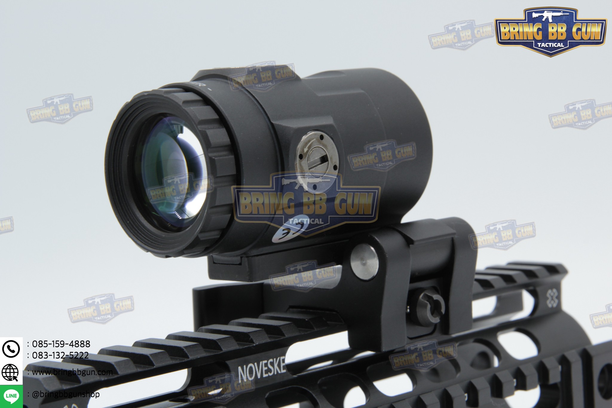 ซูมหลังดอท ทรง Trijicon (Trijicon 3x Magnifier for MRO HD)