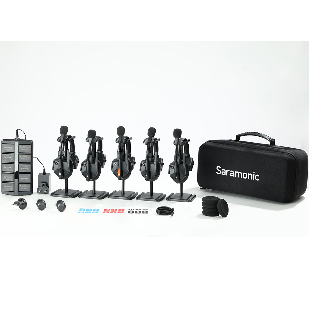 Saramonic WiTalk9 ชุดอินเตอร์คอมไร้สายแบบ Full-Duplex