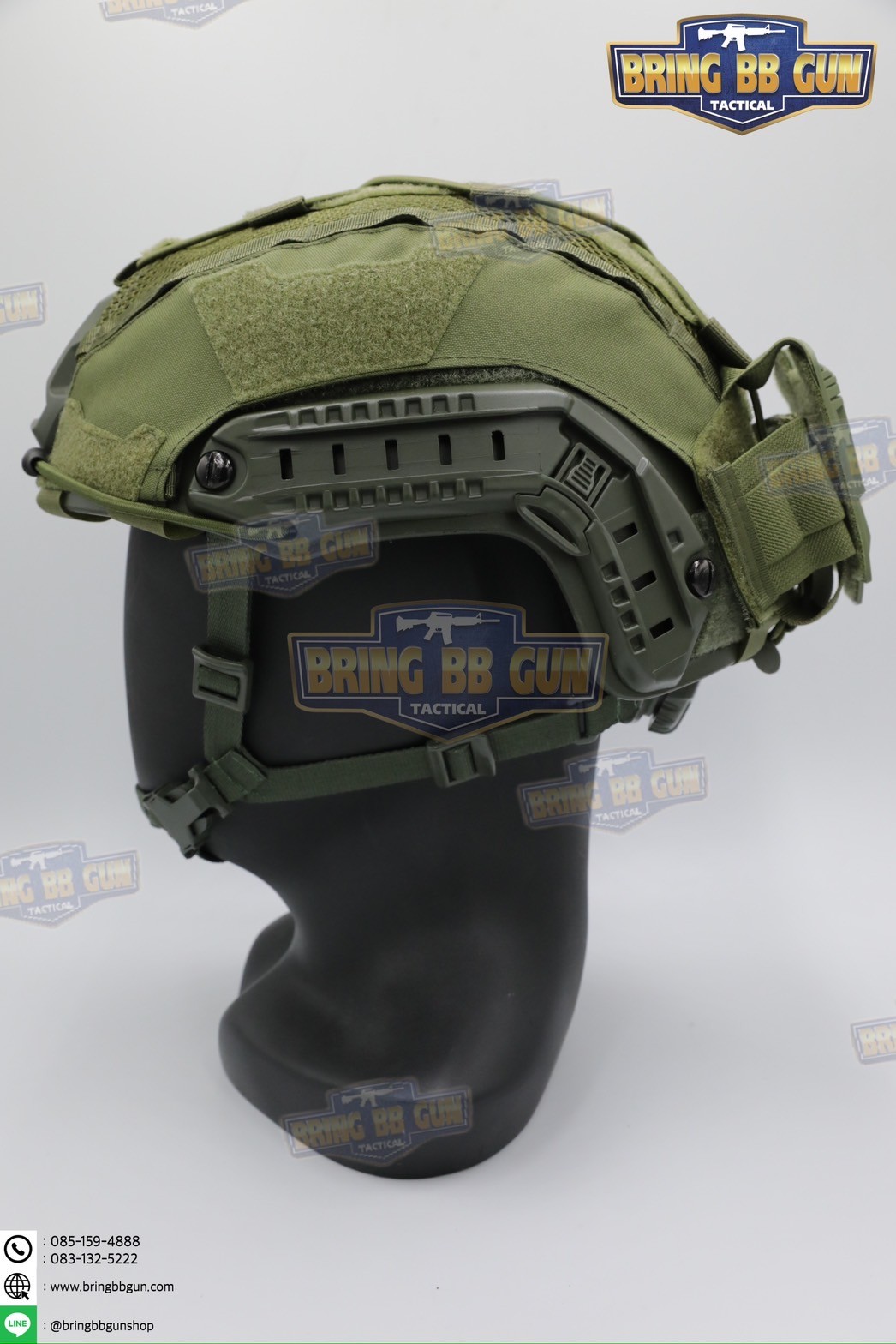 ผ้าคลุมหมวกฟาส ทรง Agilite Gen4 (ผ้าคลุมหมวกฟาส-ตาข่าย) (Mesh Fast Helmet Cover) (Fast Helmet Cover Gen4) (OPS-Core Helmet Cover)