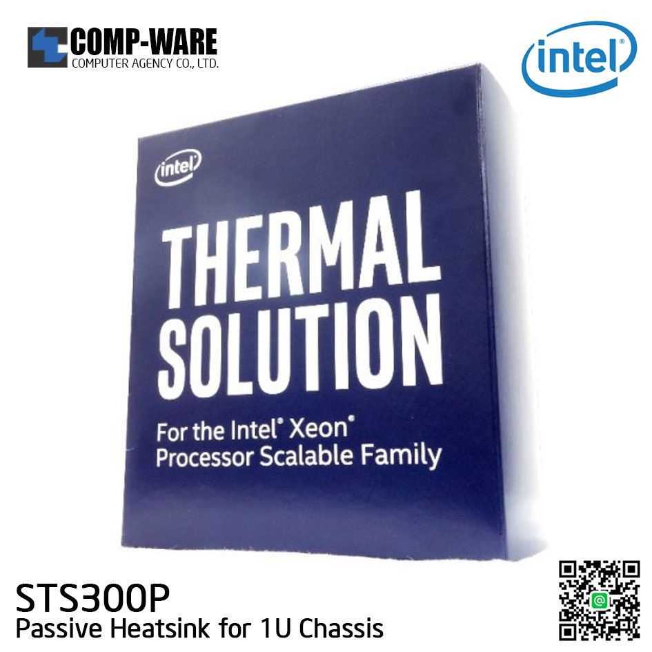 Intel STS300P Thermal Solution LGA3647 Scalable Series Passive Heatsink for 1U Chassis