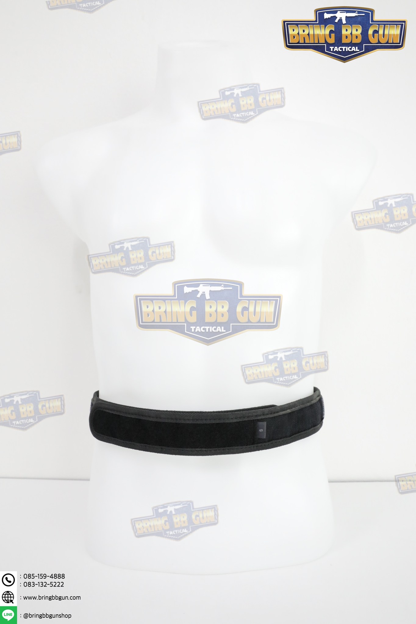 เข็มขัดยุทธวิธี รุ่น หัวคอปร่า ทรงIPSC 2ชั้น Cobra IPSC (B013)