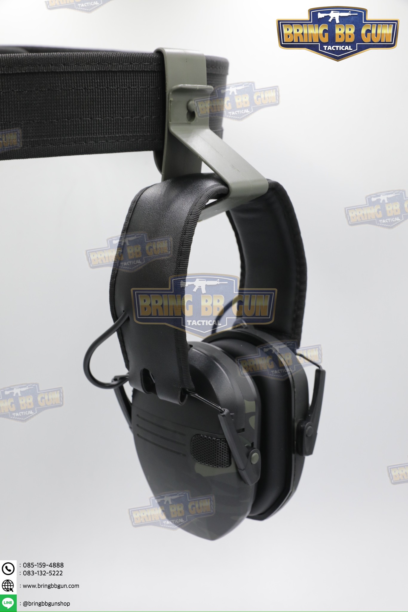 ตัวแขวนหูฟังติดเข็มขัด (Tactical Headset Hanger)