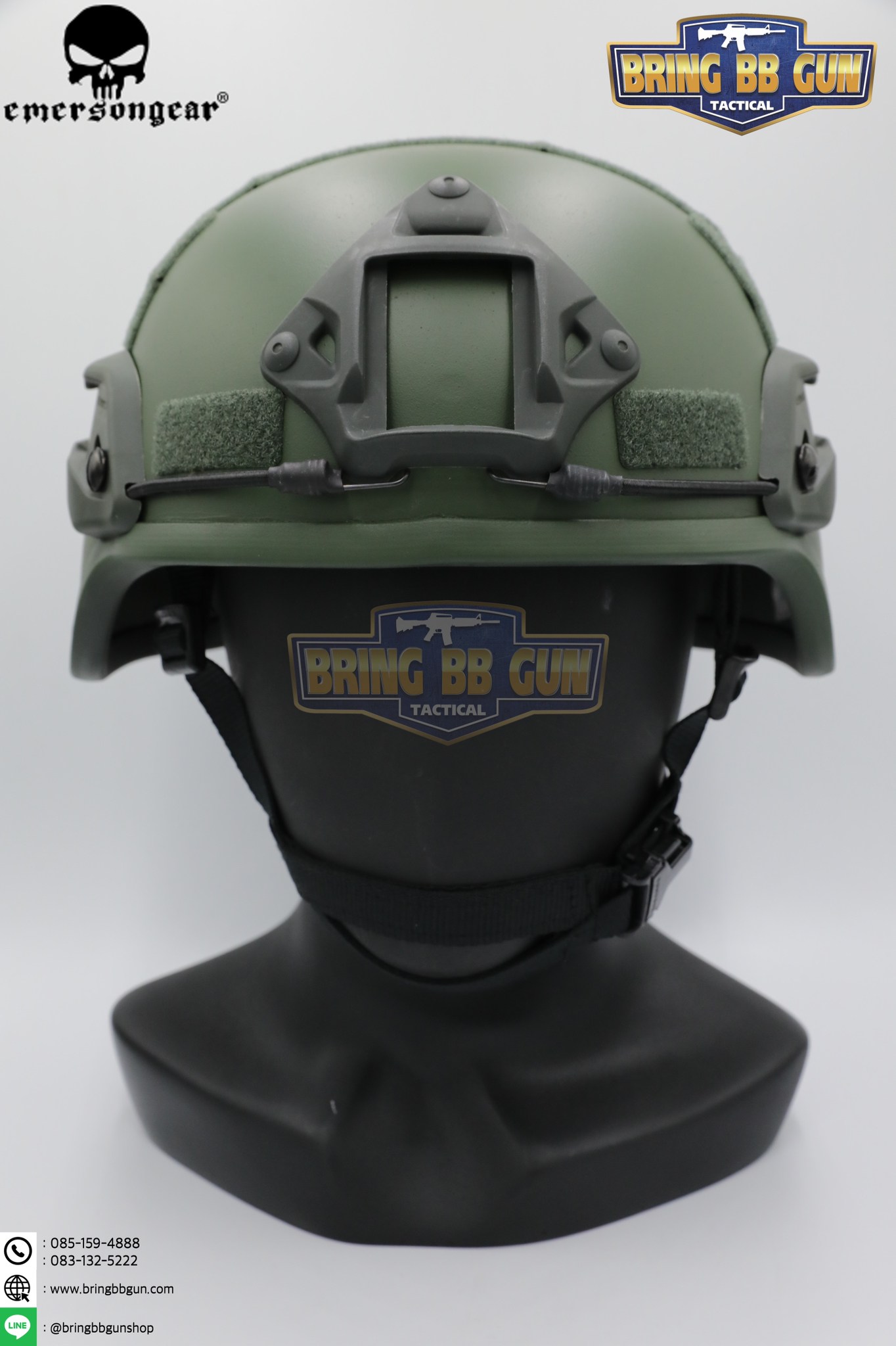 หมวก Mich 2000 ยี่ห้อ Emerson (EMERSON ACH MICH 2000Helmet-Special action version) (ACH Mich 2000 Helmet)