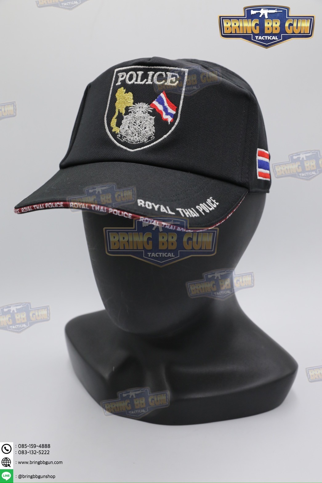 หมวกแก๊ปปักลายหน่วยงานต่าง เกรดพรีเมี่ยม (Version 1) Cap