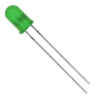 Led 5MM ธรรมดา 100 ตัว สีเขียว-แสง ออกเขียว เกรด AAA สีเสมอเท่ากันทุกหลอด