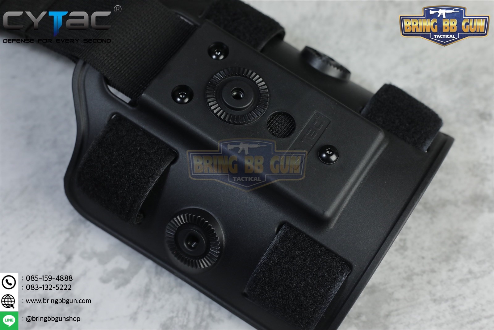 เพลทรัดต้นขา Cytac (Cytac Drop Leg Platform)