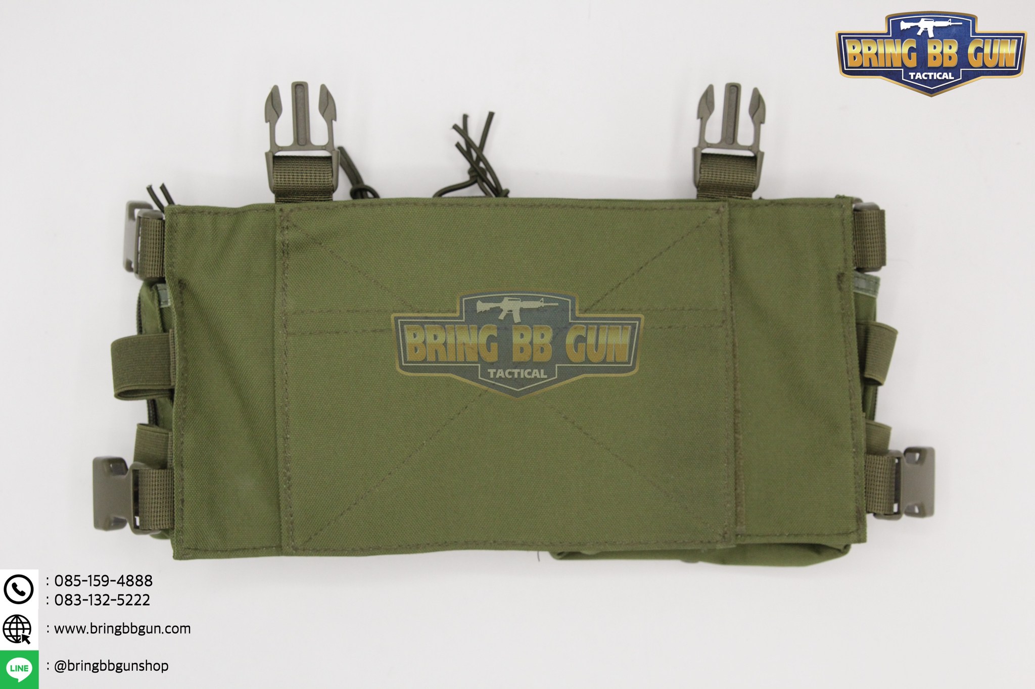 เอี่ยม M4 Chest Rig สายโยงบ่า