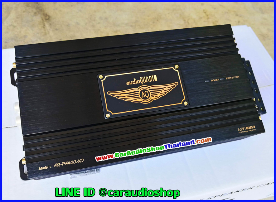 แอมป์ 4 CH AUDIO QUART PA400.4 CLASS D FULL RANGE