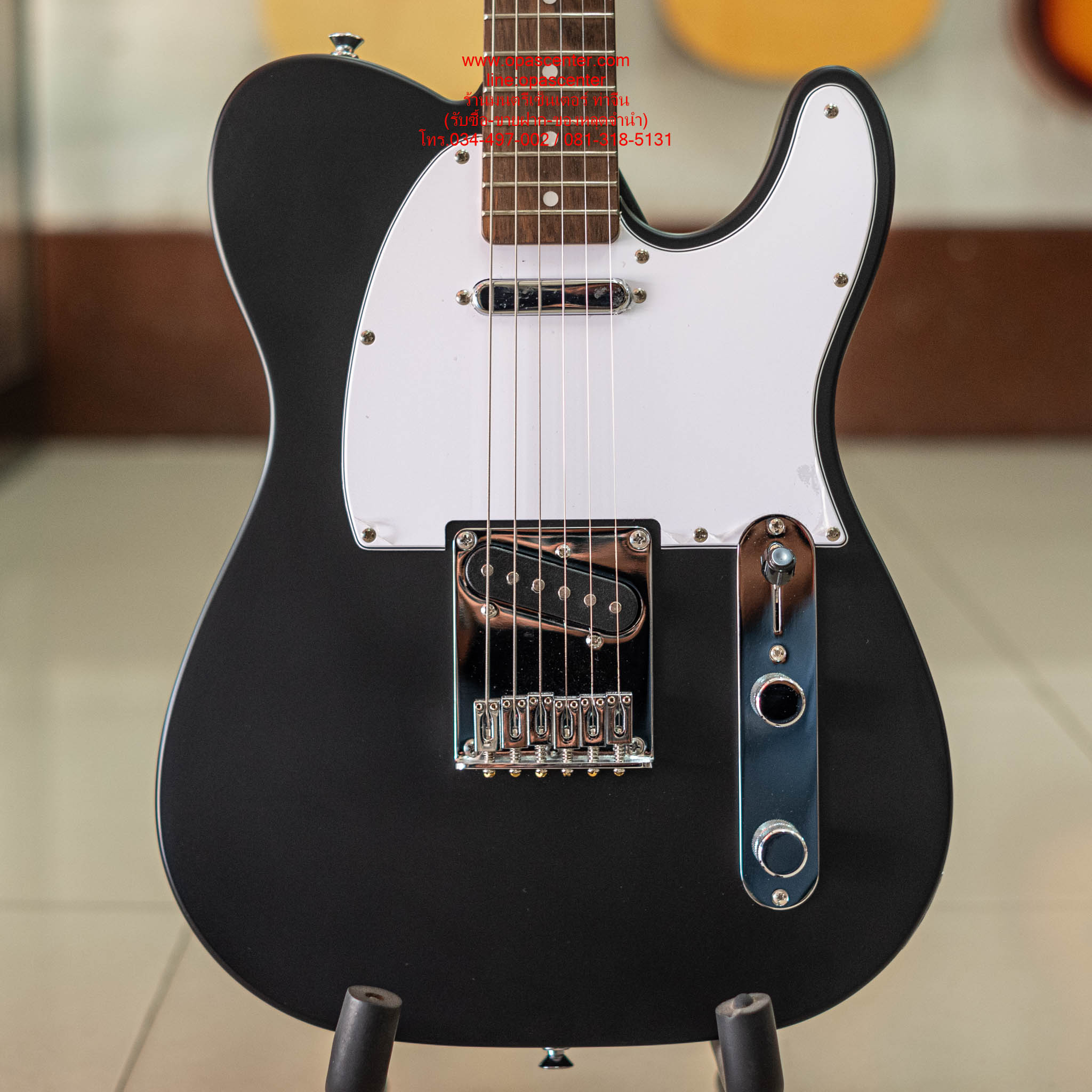กีต้าร์ไฟฟ้า Squier Debut Telecaster Electric Guitar สีดำด้าน มือสอง สภาพใหม่ มีแถมกระเป๋าหนา สายสะพาย