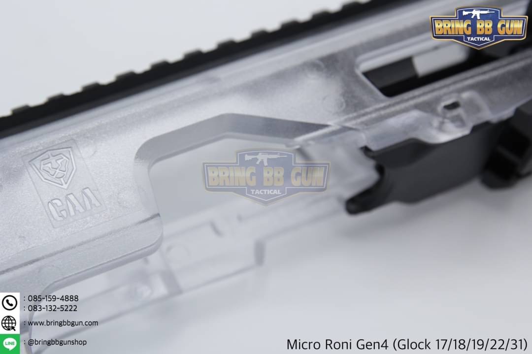 ชุดประกอบปืนสั้น Micro Roni Gen4 สำหรับปืนGlock17/18/19/22/31 (Toy Version)