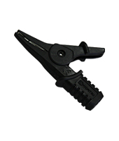 KYORITSU 7131B Safety crocodile clip [black]
