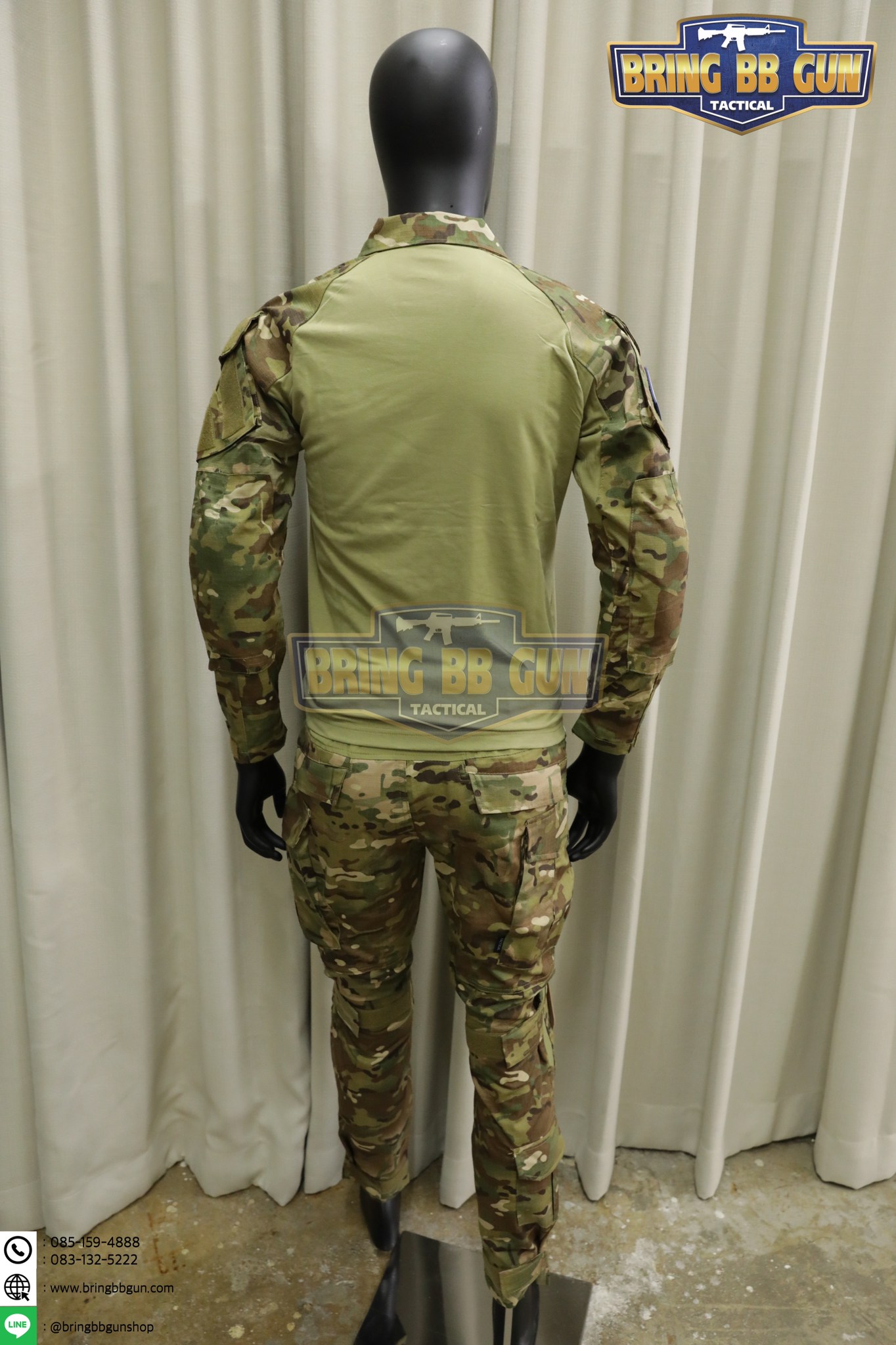 ชุดคอมแบทสูท Gen3 (Combat Frog Suit G3) (เสื้อ+กางเกง+สนับเข่า+สนับศอก)