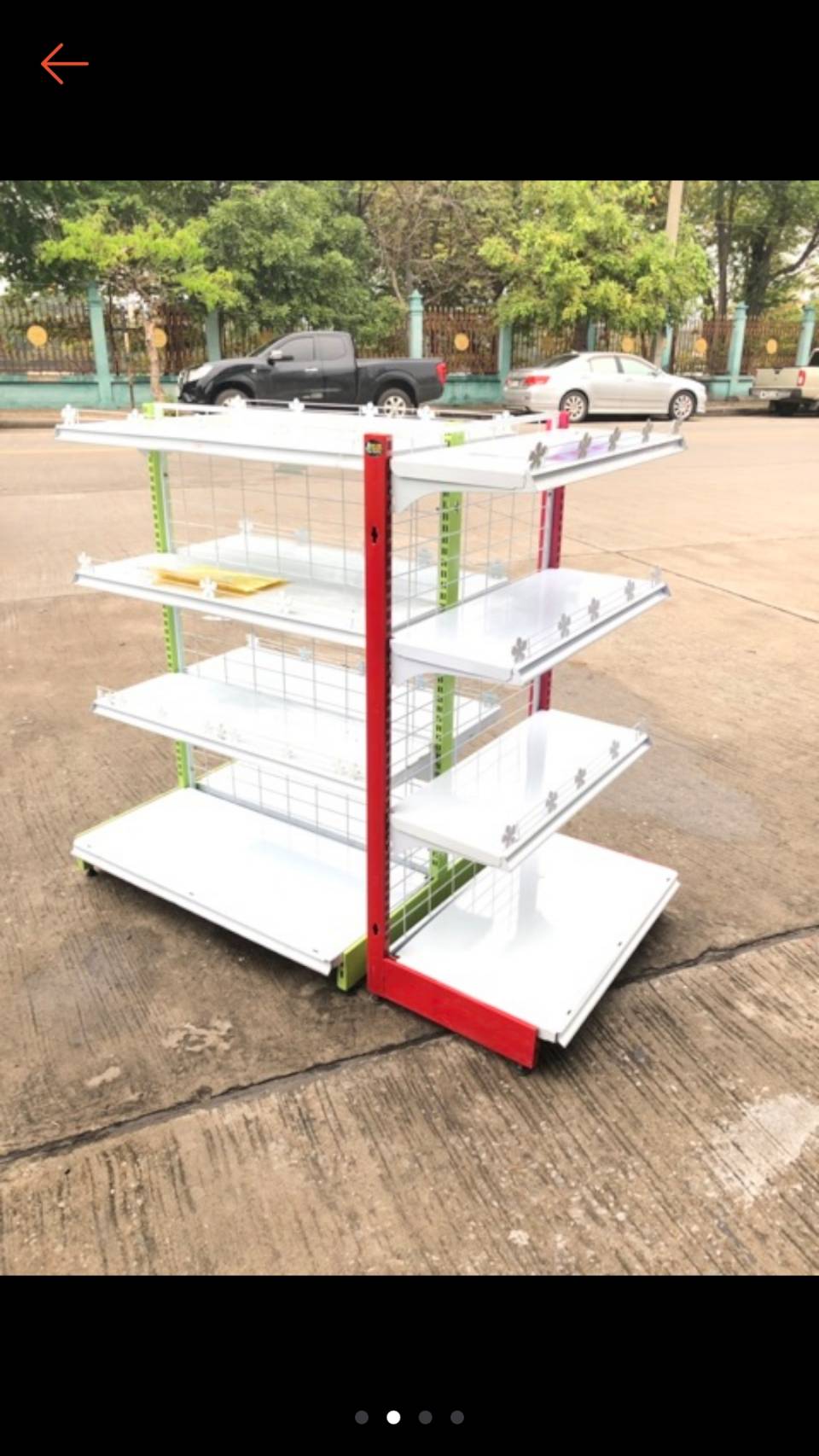 เซ็ตชั้นวางสินค้า ราคาโปรโมชั่น3600฿ 1 เซ็ตได้ 2 ตัว เซ็ตละ 3,600 ฿