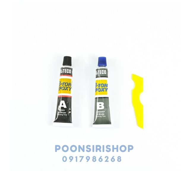 ALTECO กาว 3 ตัน สีเหล็กติดเหล็กชนิดแห้งช้า 60นาที (56.8กรัม)