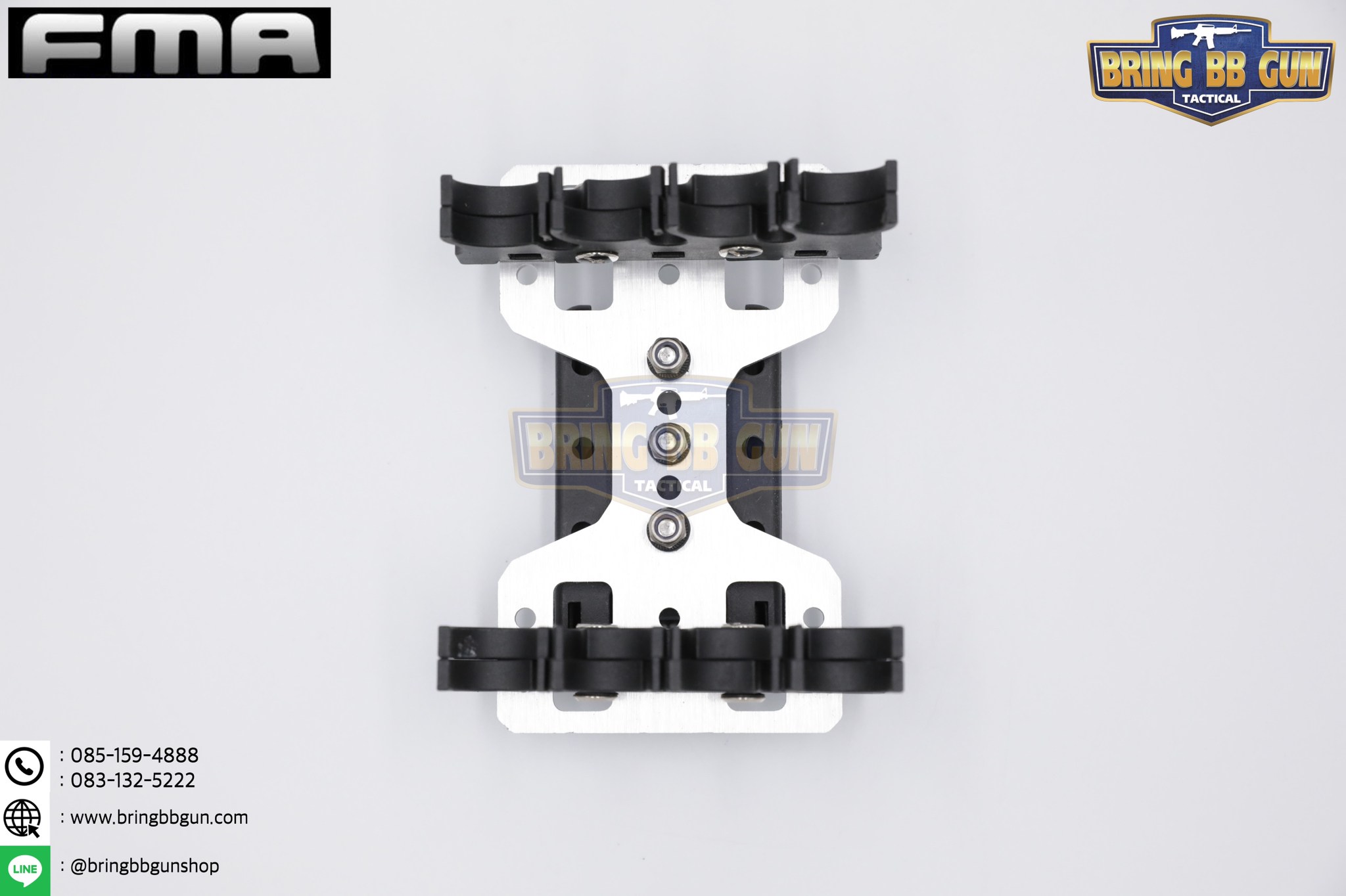 จิงโจ้ใส่กระสุนลูกซอง 8 นัด (แผงกระสุนลูกซองจิงโจ้โหลดเร็ว 8 นัด) ยี่ห้อ FMA รุ่น บอดี้อลูมิเนียม FMA Pratical 8Q shotshell Carrier（CNC)